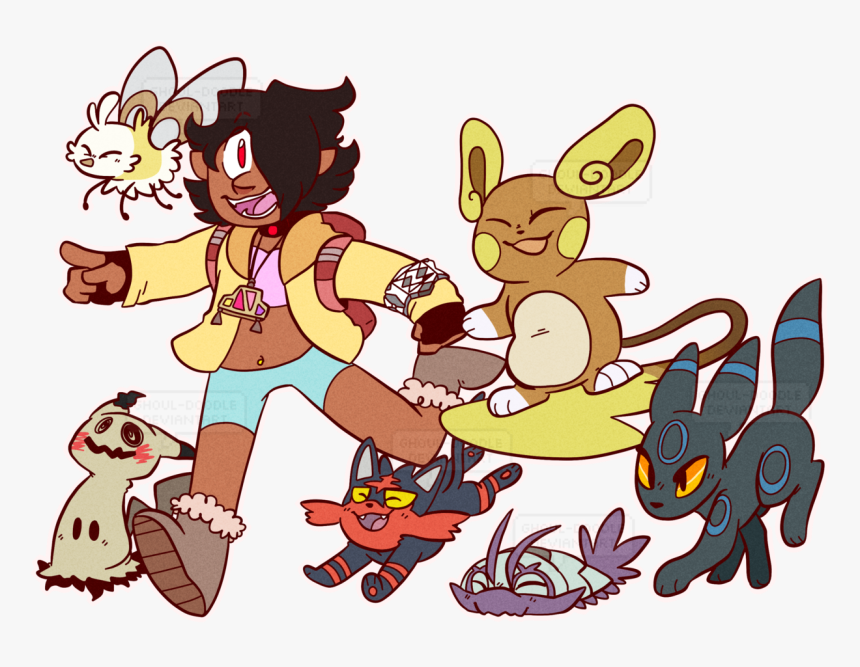 Draw Ur Farmer As Pokemon Trainers Challenge - Cartoon, HD Png Download