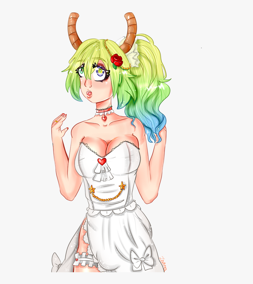 Drew Lucoa In A Wedding Dress Bc Why Not - Illustration, HD Png Download