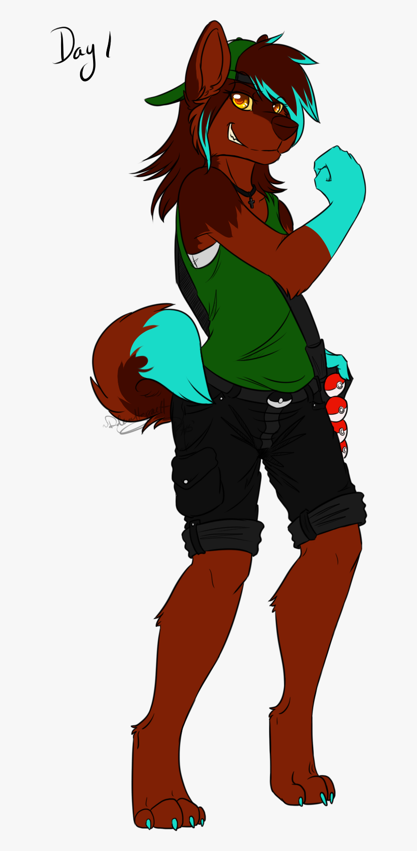 Draw Yourself As A Pokemon Trainer - Illustration, HD Png Download