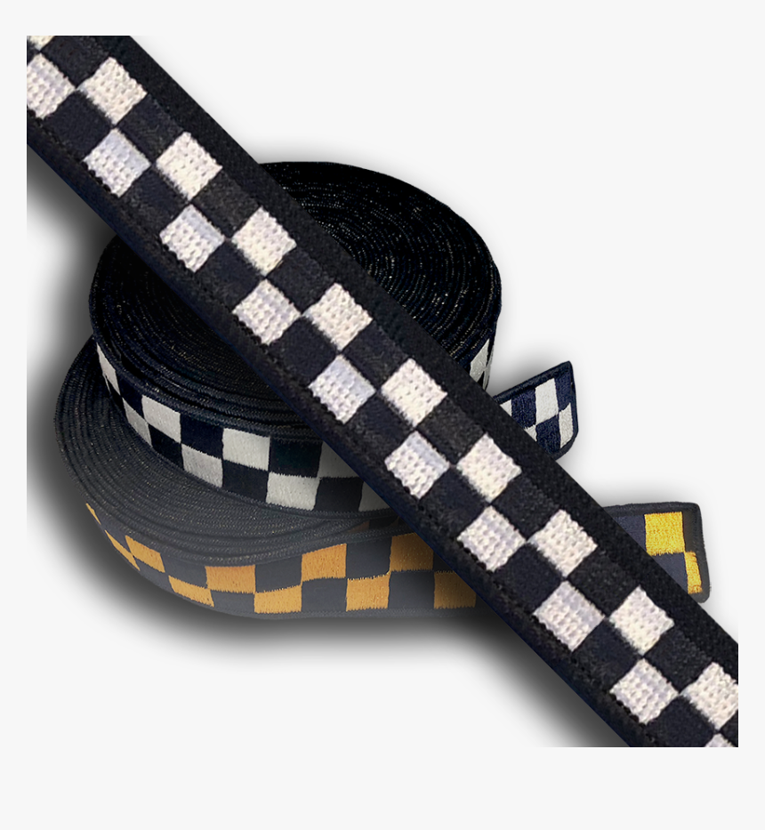 Dog Collar Checkerboard Police, HD Png Download