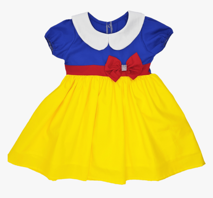 Vestido Infantil Branca De Neve - Vestido Da Branca De Neve, HD Png Download