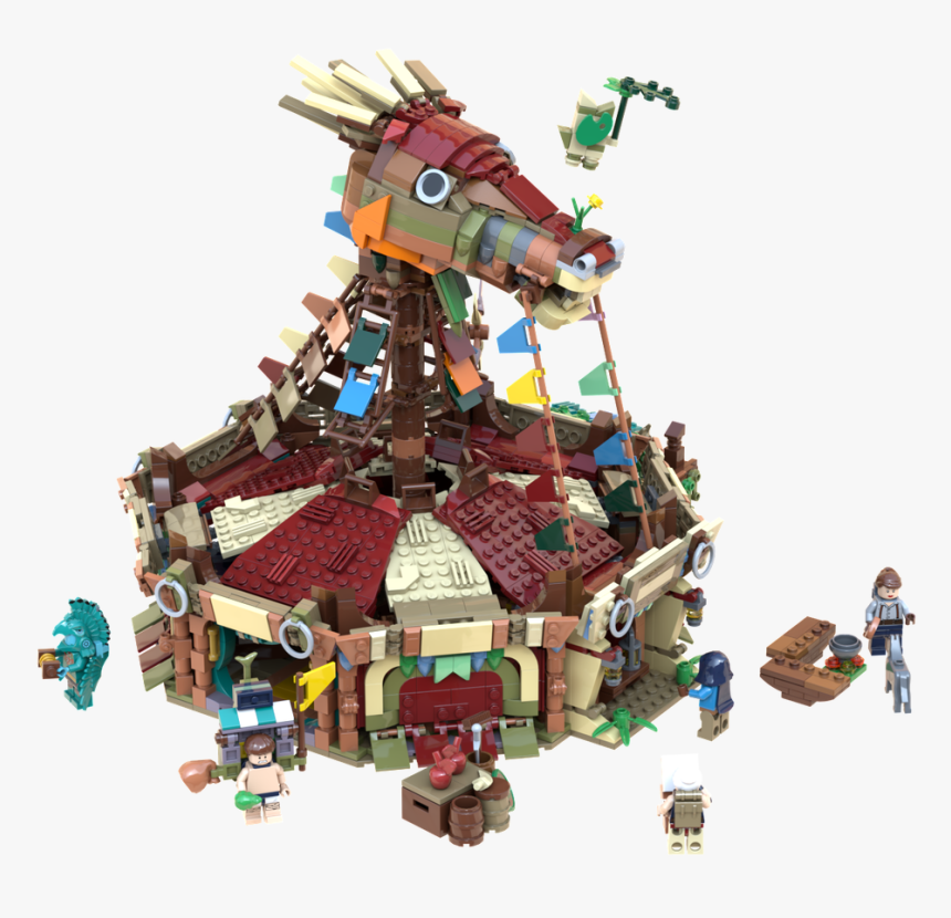 6135852 Korokfinalpng Thumbnail Full - Zelda Breath Of The Wild Lego, Transparent Png