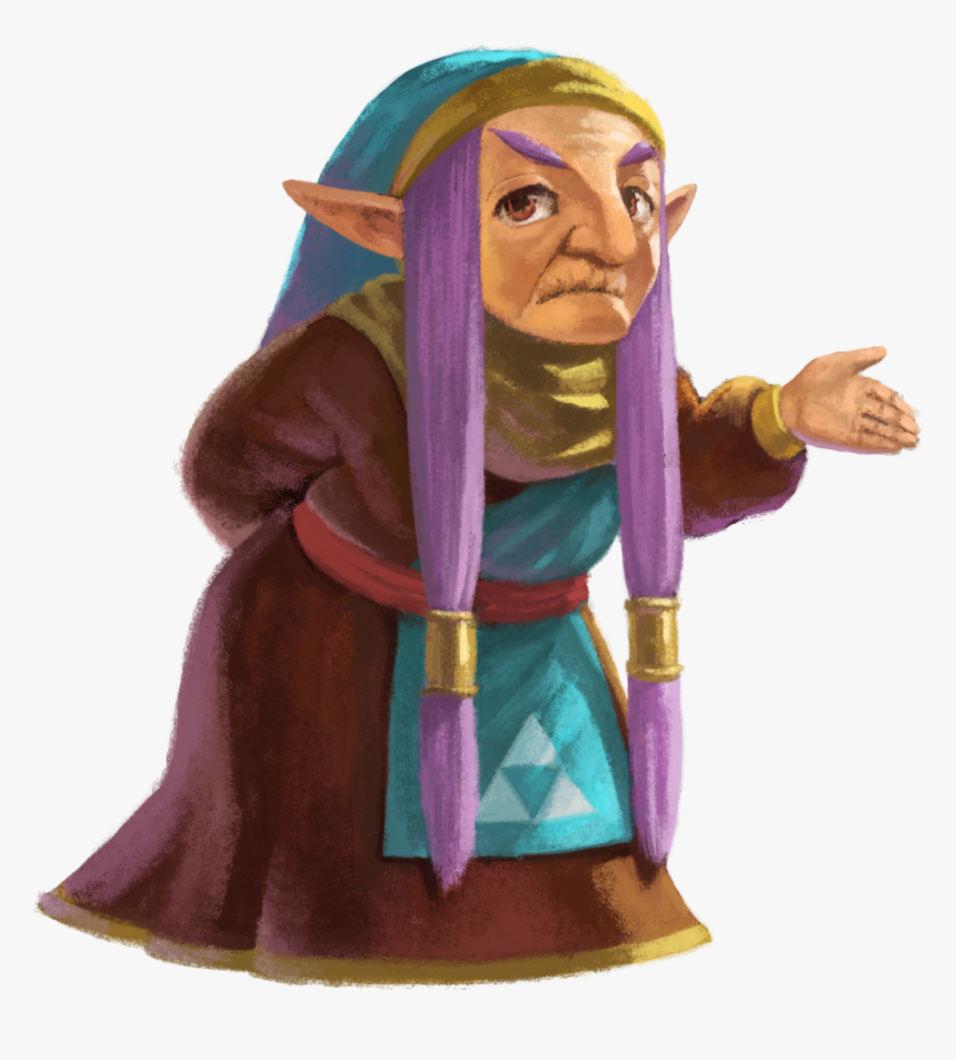 Impa-artwork - Legend Of Zelda A Link Between Worlds Impa, HD Png ...