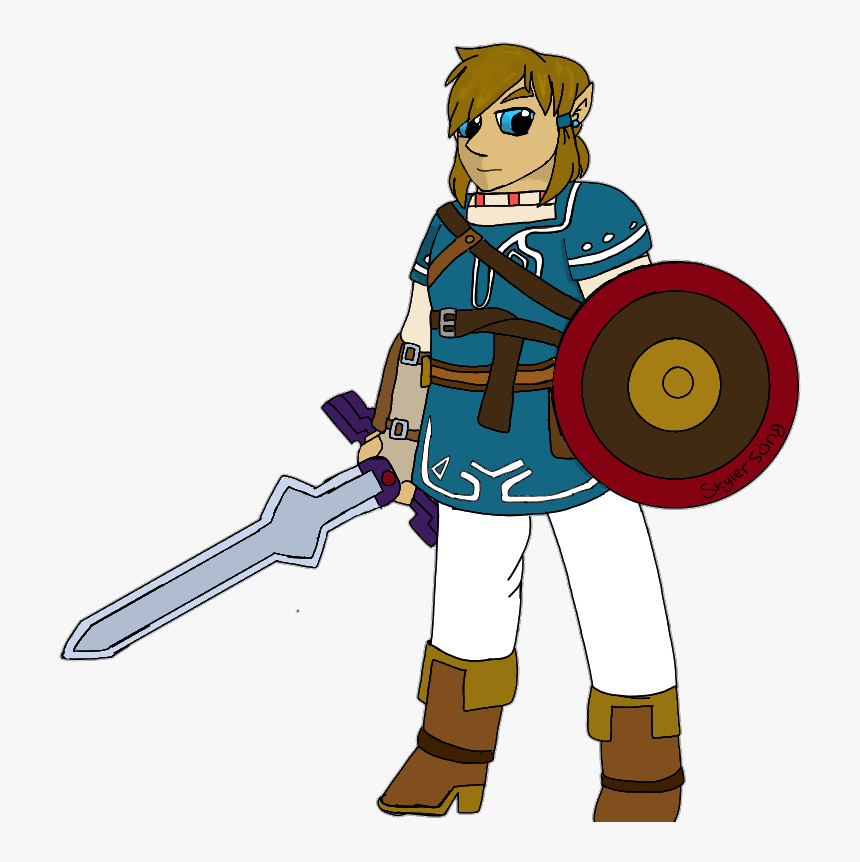 Hero Of Hyrule - Cartoon, HD Png Download