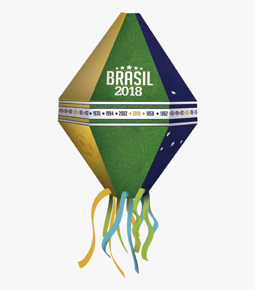 Balão De Papel Copa 2018 05 Unidades Festcolor - Bandeirinhas Da Copa Png, Transparent Png
