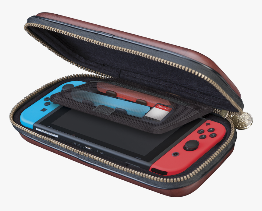 Nintendo Switch Gt Deluxe Case Link Brown - Case Deluxe Zelda Nintendo Switch, HD Png Download