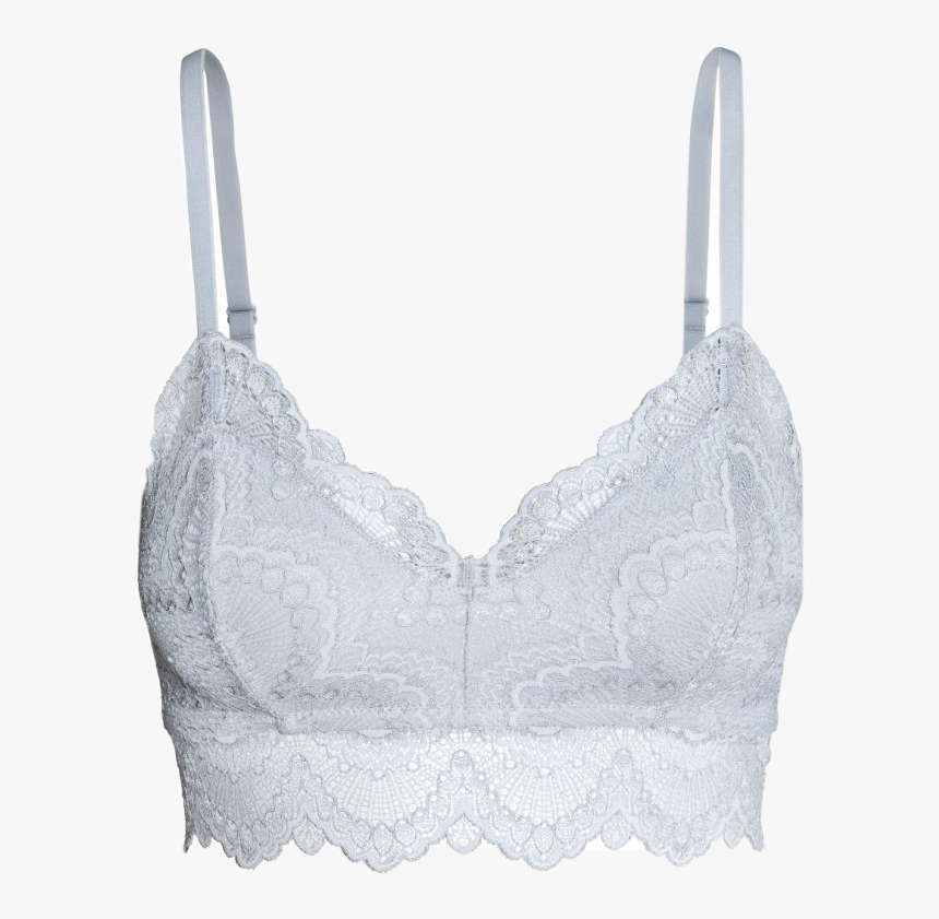 #moodboard #bralette #white #lace #aesthetic #vintage - Brassiere, HD Png Download