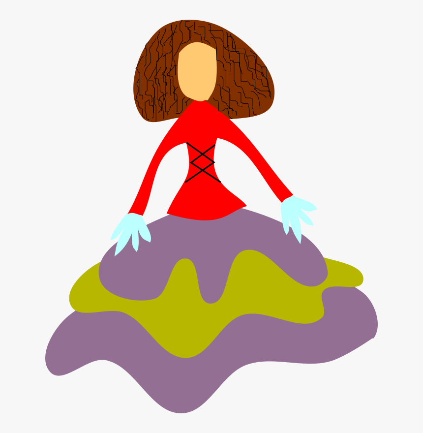 Menina - Clip Art, HD Png Download