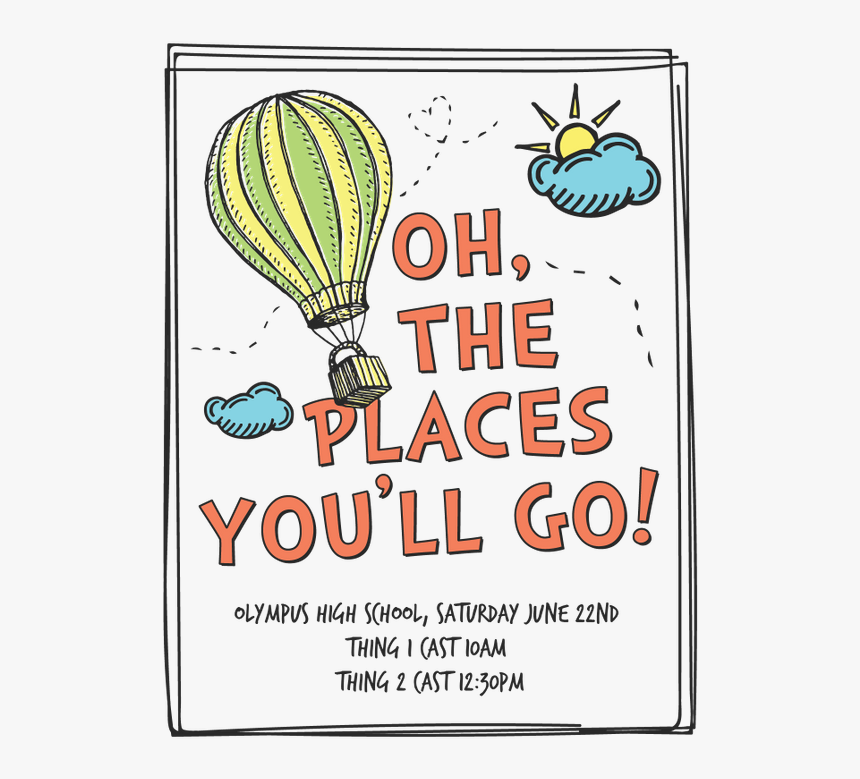 2019 20concert 20program 20cover - Hot Air Balloon, HD Png Download