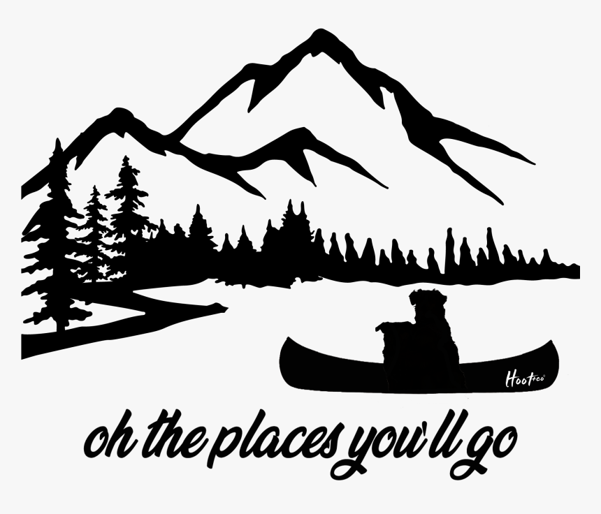 Oh The Places You Ll Go Racerback Tank - Illustration, HD Png Download