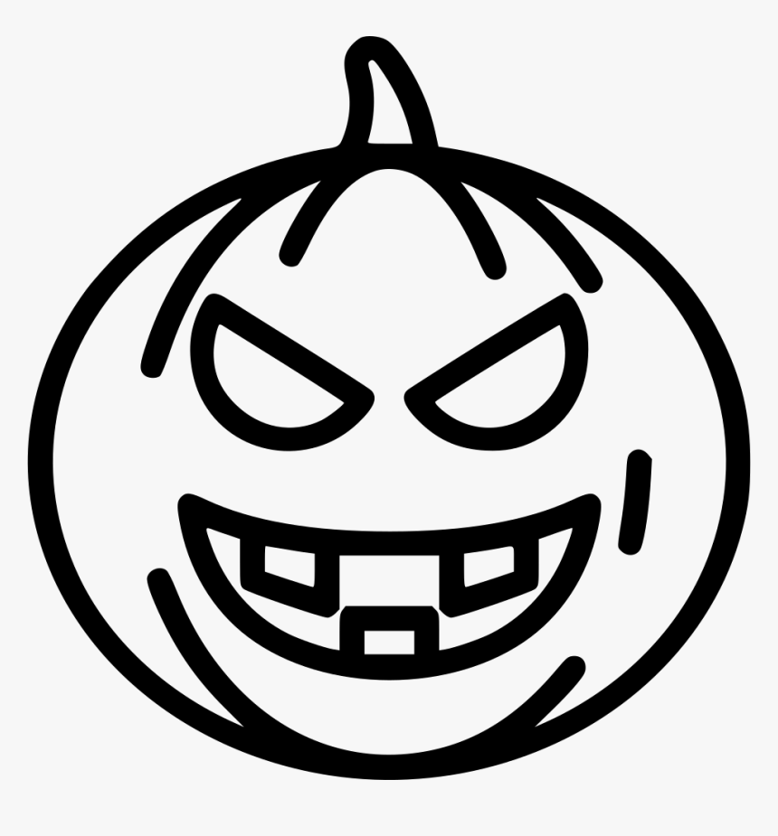 Evil Pumpkin - Circle, HD Png Download