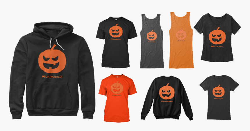 Muahahaha Pumkin Shirt - Hoodie, HD Png Download