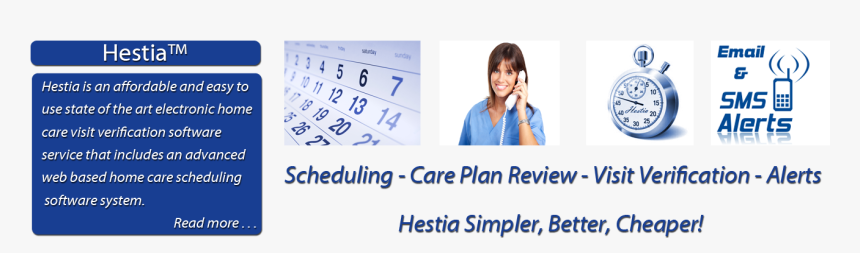 Hestia Web Based Home Care Scheduling And Visit Verification - Project Schedule, HD Png Download