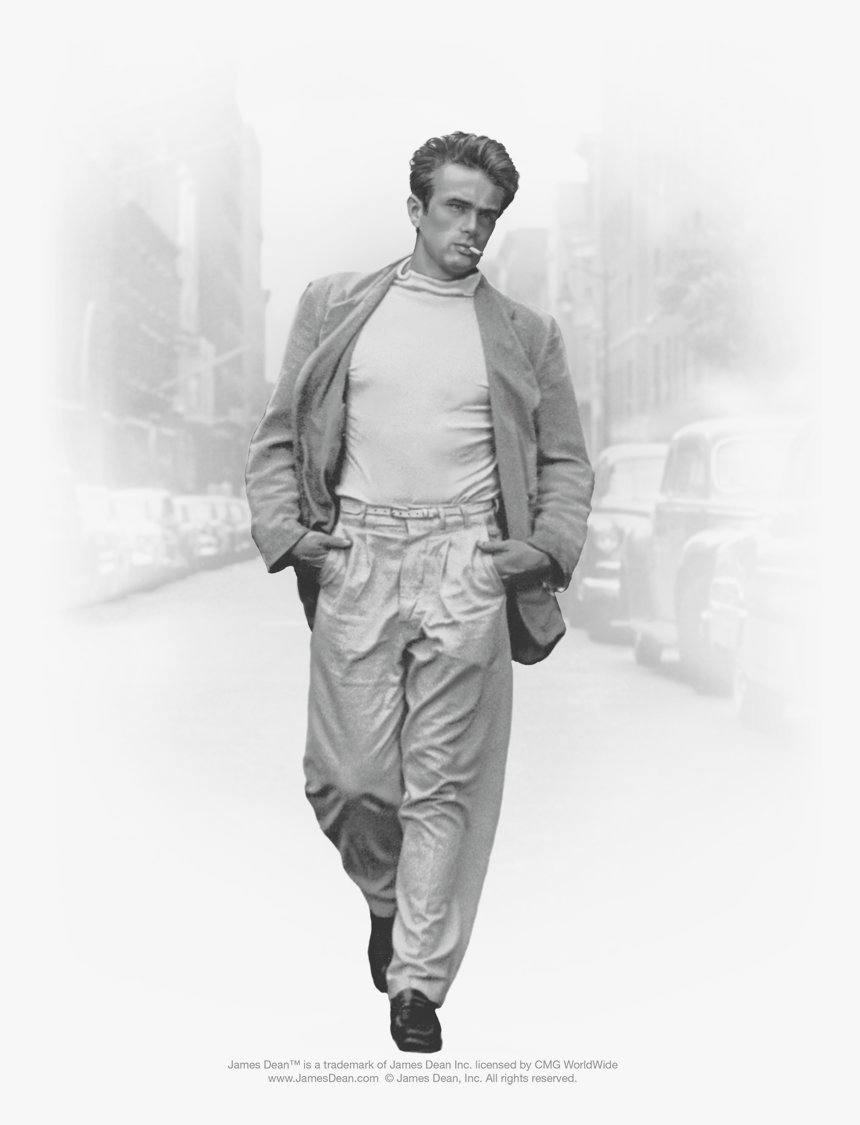 James Dean V Neck, HD Png Download