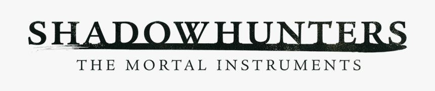 Shadowhunters The Mortal Instruments Logo - Shadowhunters, HD Png Download