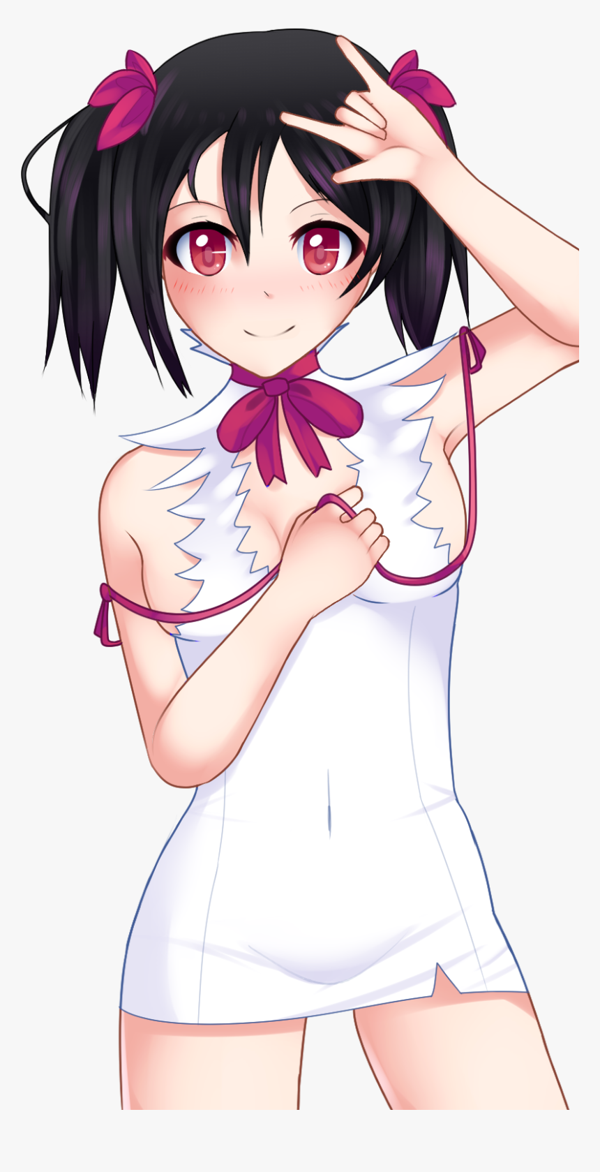 I Kind Of Love Drawing Hestia And Hestia Related Things, - Hestia Nico Nico Nii, HD Png Download