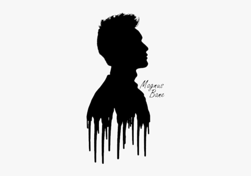 #themortalinstruments #osinstrumentosmortais #shadowhunters - Magnus Bane Silhouette, HD Png Download