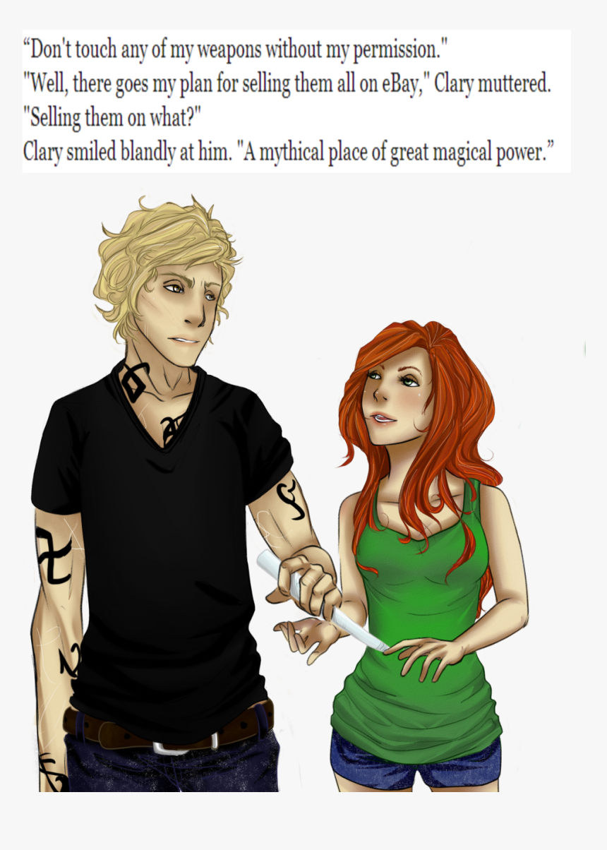 Clary City Of Bones Fanart, HD Png Download