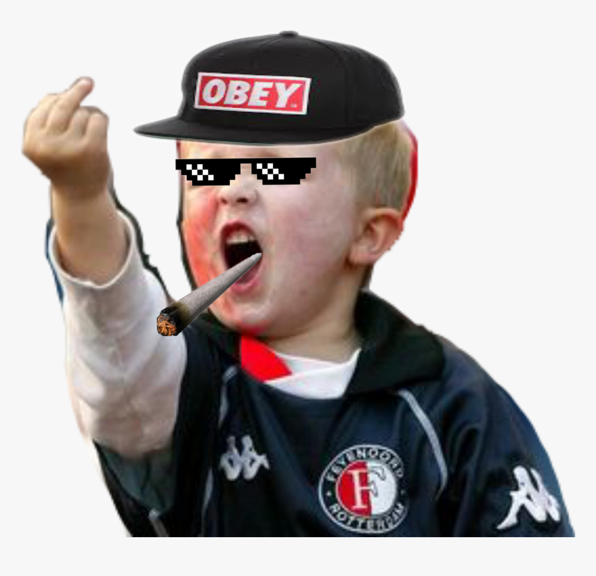#mlg #kid #meme #thefinger - Up Yours Kids, HD Png Download
