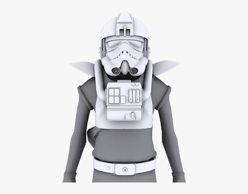 Atat Pilot - Robot, HD Png Download