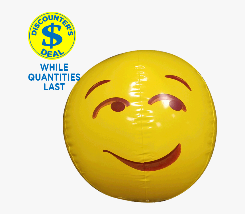 Emoji Beach Ball, - Smiley, HD Png Download