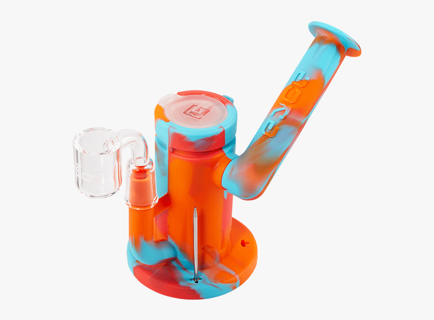 Silicone Dab Rig - Sidecar Silicone Dab Rigs, HD Png Download
