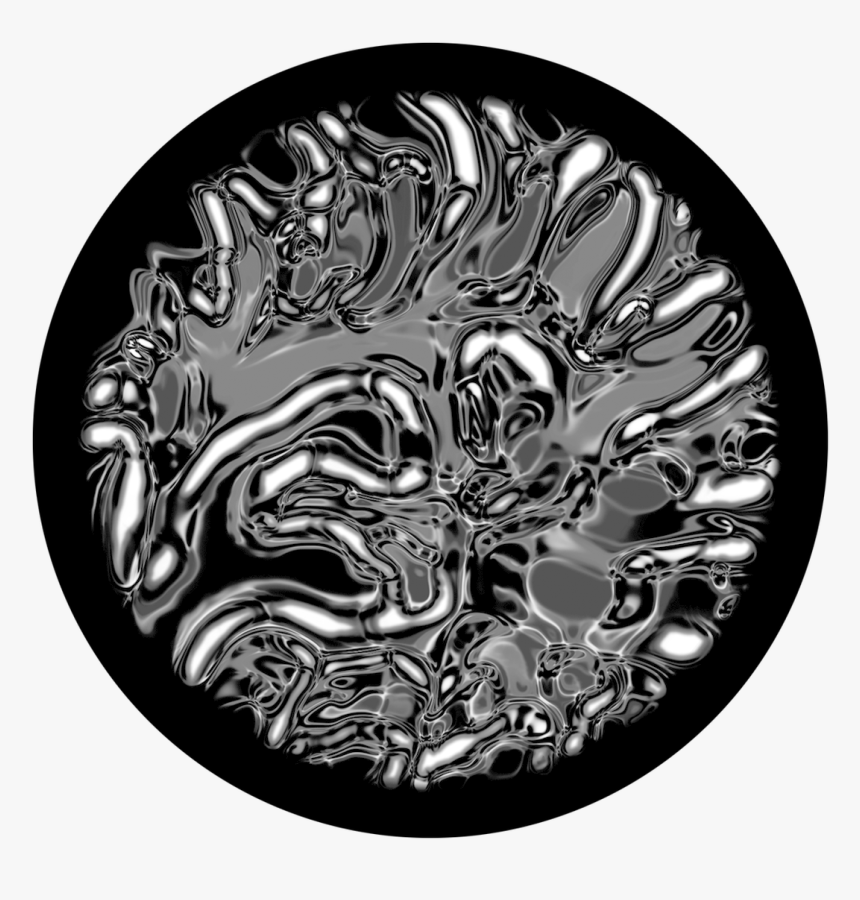 Apollo Melted Chrome - Circle, HD Png Download