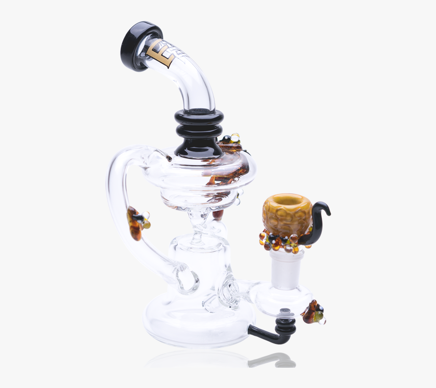Empire Glassworks Mini Beehive Recycler Dab Rig - Empire Glassworks Mini Recycler, HD Png Download