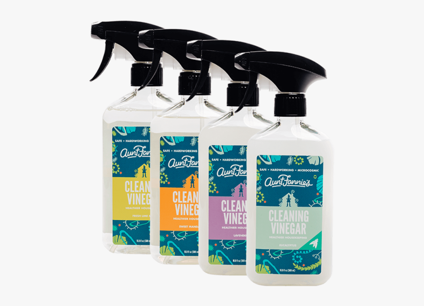 Green Cleaning For Spring - Aunt Fannie's Cleaning Vinegar, HD Png Download