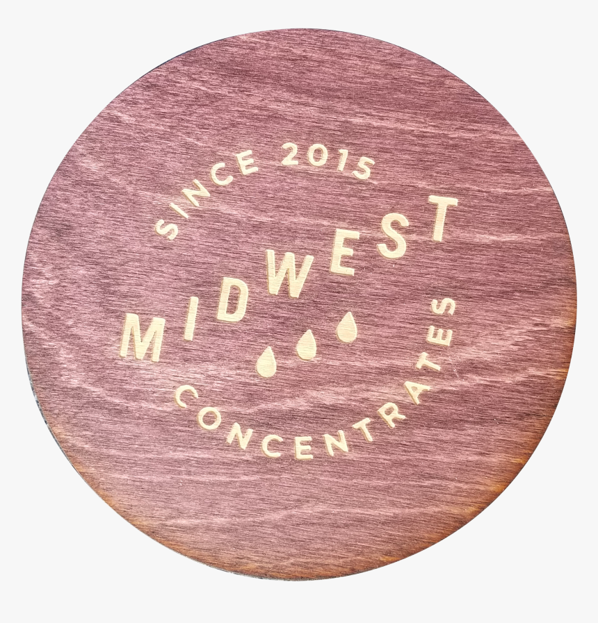 Wooden Dab Rig Coaster Bases - Circle, HD Png Download