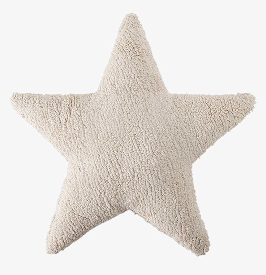 Cojín Estrella Blanca Lorena Canals - Cushion, HD Png Download
