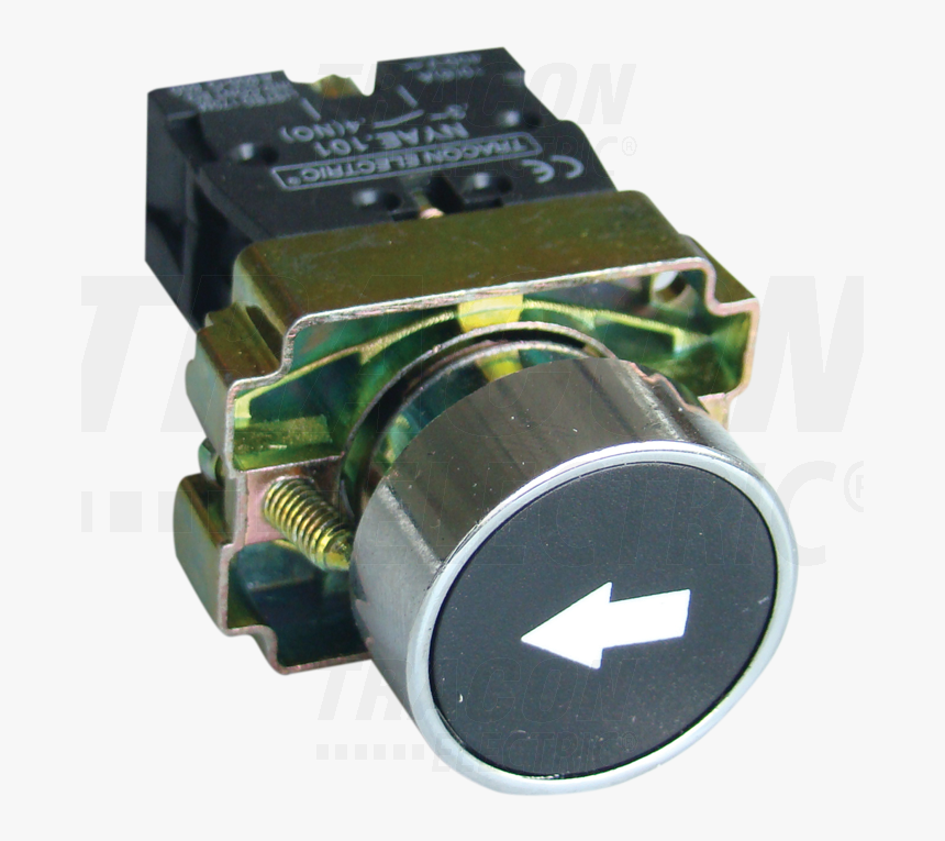 Tlačítkový Spínač So Šípkou, HD Png Download