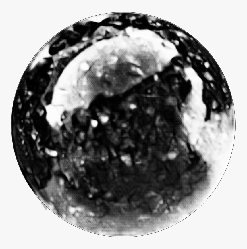 Transparent Glowing Ball Png - Monochrome, Png Download
