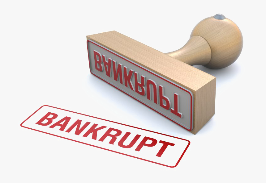 Bankrupt Png Transparent - Bankruptcy Png, Png Download