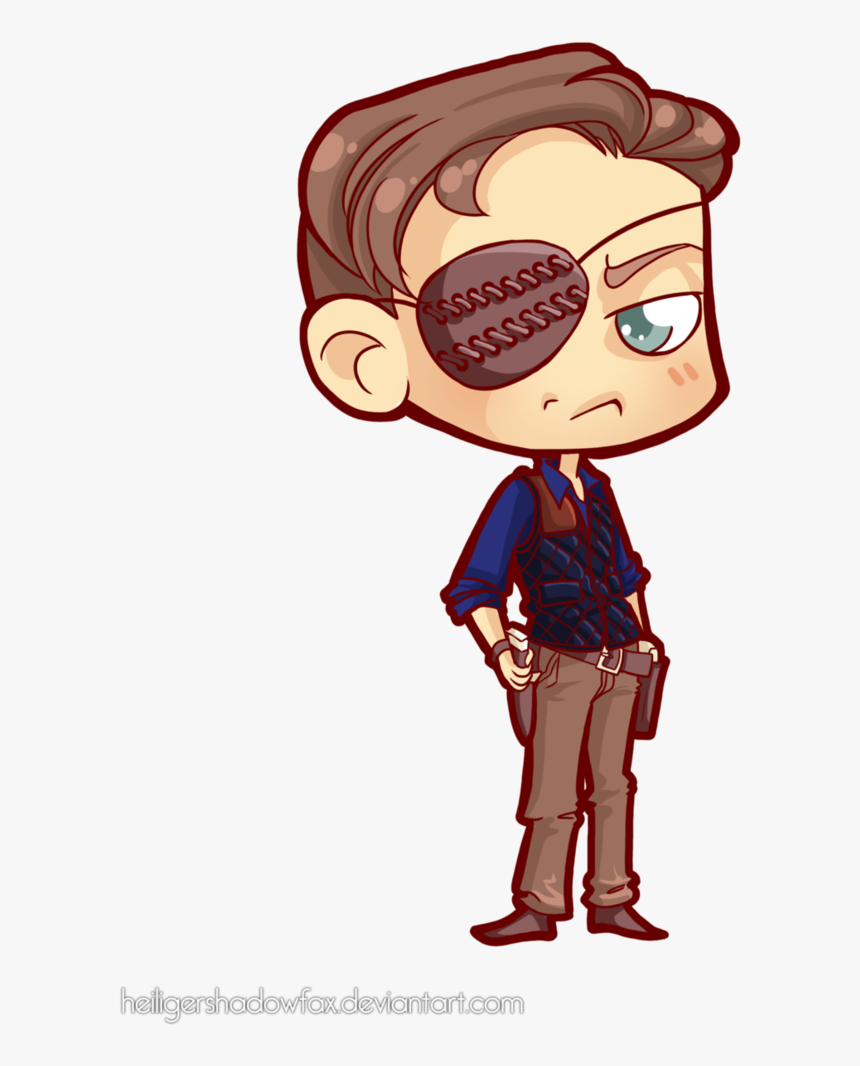 The Governor Daryl Dixon Hershel Greene Walking - Walking Dead Fan Art, HD Png Download