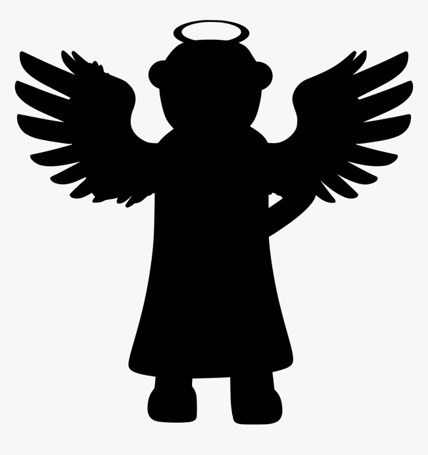 Fada Silhueta Png, Transparent Png