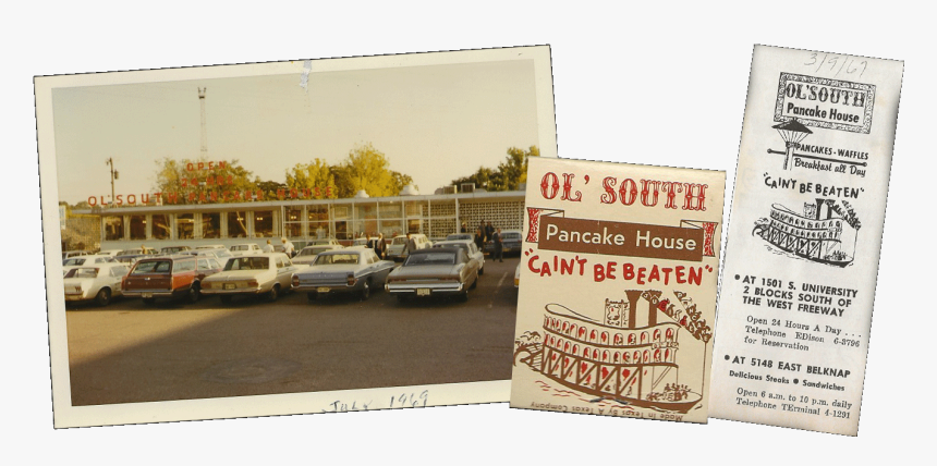 Ol South Pancake House Old, HD Png Download