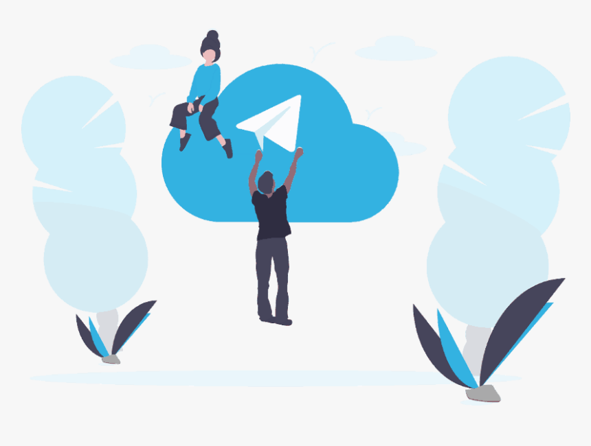 Plataforma De Atención Al Cliente Para Telegram - Cloud Computing, HD Png Download