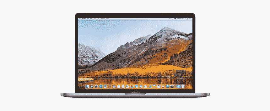 Apple Updates Macbook Pro With 8-core Cpu But That - Macbook Pro 2018 Blank Background, HD Png Download