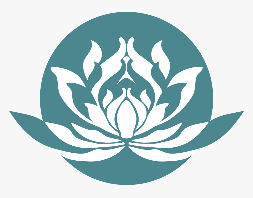 Blue Planet Décor - Lotus Stencil Transparent Background, HD Png Download