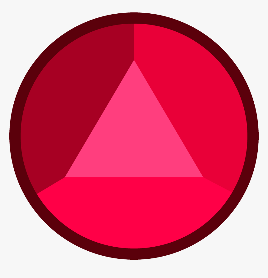 Gem Transparent Garnet - Circle, HD Png Download