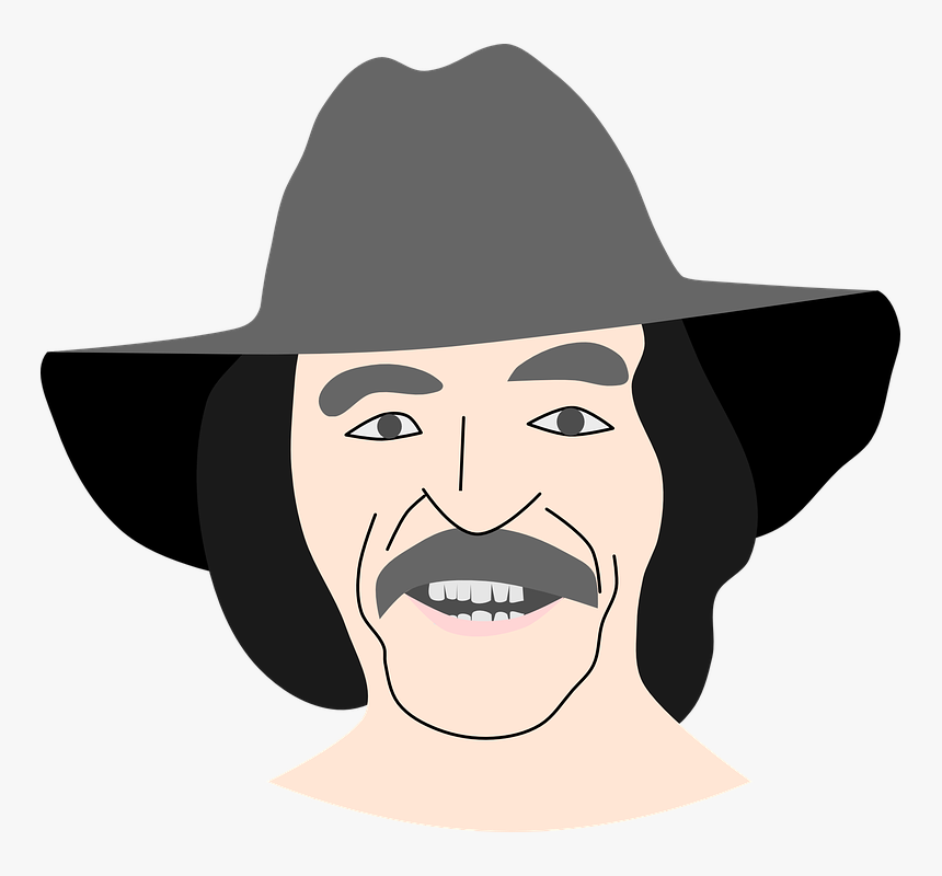 Mexican Cartoon Man 21, Buy Clip Art - Sombrero Gaucho Clip Art, HD Png Download