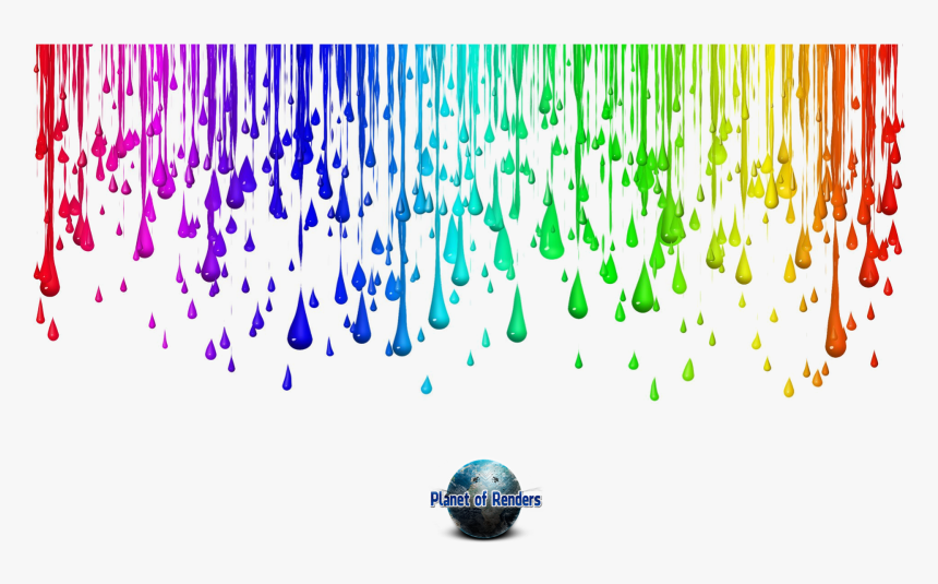 Gotas De Tinta - Paint Drop, HD Png Download