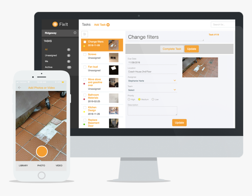 Fixit Maintenance Software, HD Png Download