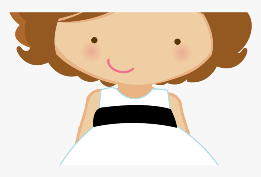 Transparent Anillos Png - Dama De Honra Desenho, Png Download