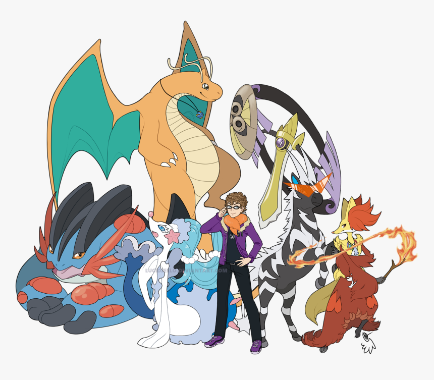 Team Delphox , Png Download - Cartoon, Transparent Png