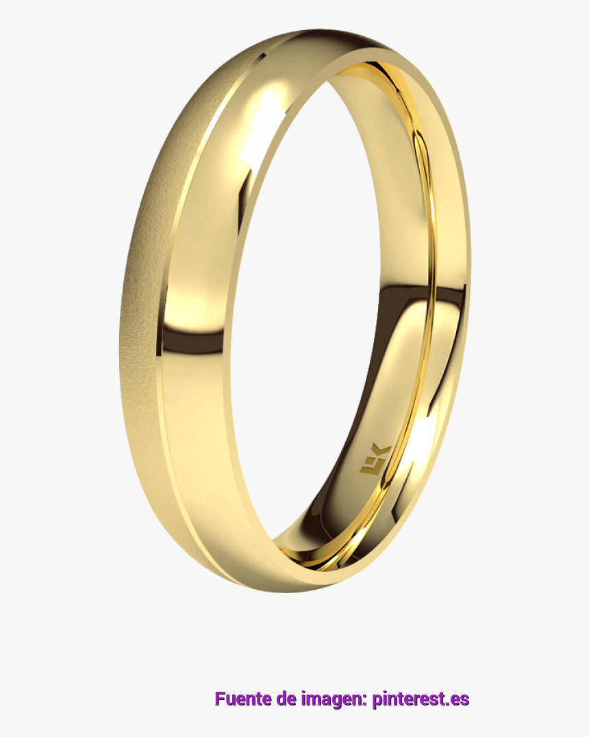 Impresionante Alianzas De Boda Dos Colores Anillo De - 2mm Two Tone Wedding Ring, HD Png Download