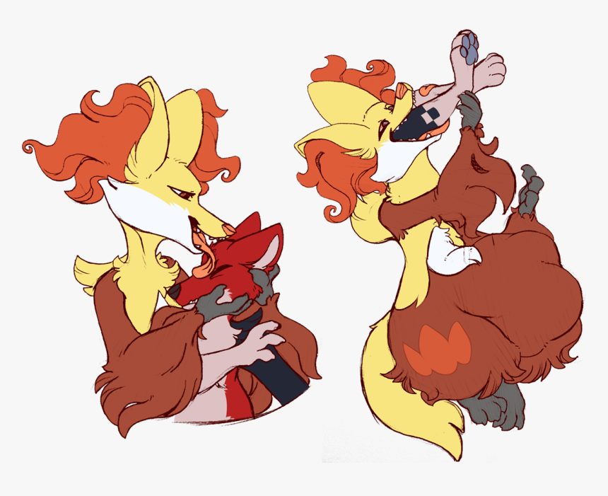 Comics , Png Download - Affinity Dot Delphox Vore, Transparent Png