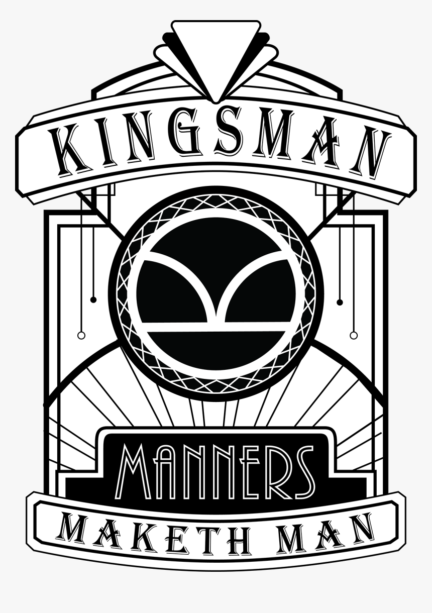Kingsman Logo In Black, HD Png Download