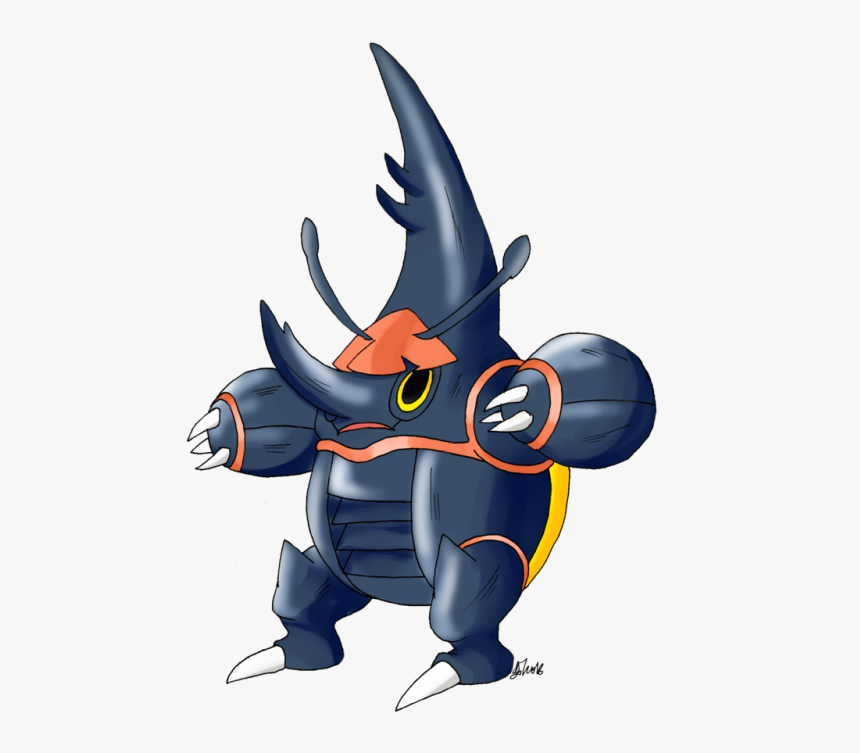Free Heracross Mega Evolution - Cartoon, HD Png Download